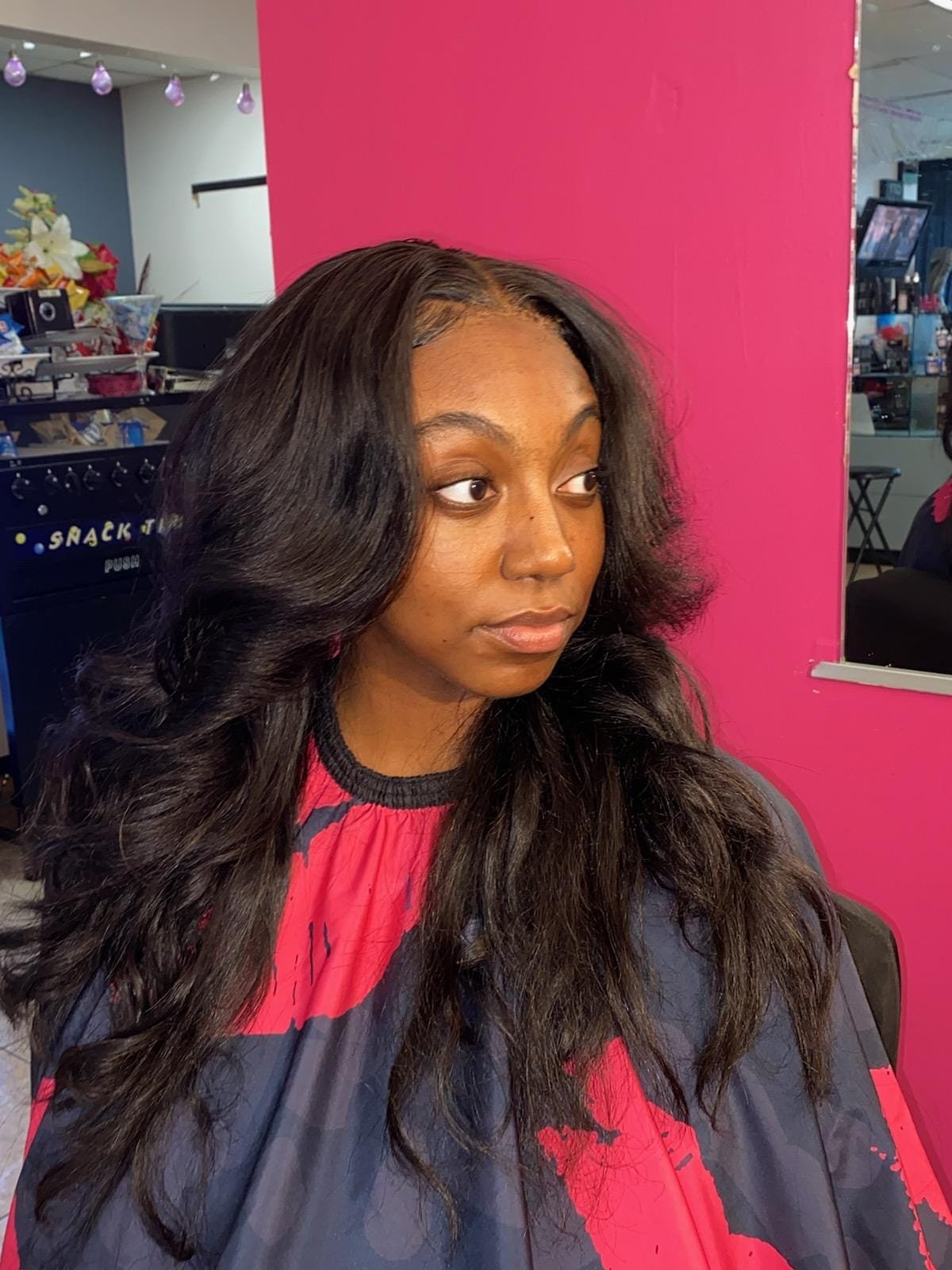 Closure sew-in